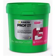Краска в/э интерьерная латексная. 25 кг. База А Profi IT. Лакра.