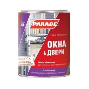 Эмаль Parade A6 Окна & Двери Полуглянцевая, 0,9л.