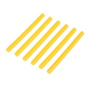 Стержни клеевые (термоклей). ЖЕЛТЫЕ. 7х100мм. 6шт. TUNDRA.