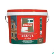 Краска в/э фасадная & цоколь PARADE F30. 9 литр.  акриловая база С. Матовая. Стойк. к микротрещин