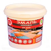 Эмаль акриловая для пола ВД-ДР 03-06. БАЗА С. 1,0 КГ. ДОМ РЕМОНТА.