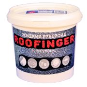 Жидкий рубероид Roofinger ВД-ДР 03-09, чёрный, 1кг, Дом ремонта