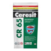 Гидроизоляция цементная. Ceresit CR-65, 5кг.