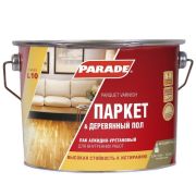 Лак алкидно-уретановый PARADE L10 Паркет & Деревянный пол Матовый, 2,5л