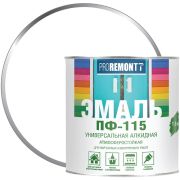ПФ-115 БЕЛЫЙ ГЛЯНЦЕВЫЙ. 0,9 КГ. PROREMONTT.