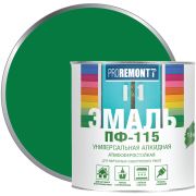 ПФ-115 ЗЕЛЕНЫЙ ЯРКИЙ. 2,7 КГ. PROREMONTT.