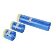 Пленка защитная с креп-лентой 1500 мм Х 20 метров голубая. TRIM.