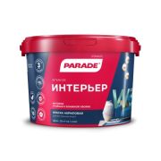 Краска в/э акриловая ИНТЕРЬЕР, матовая 2,5 литр. База А. W3 PARADE