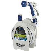 Катушка компактная (mini) GREEN APPLE GWHR6-051 с ручкой + шланг 9,5мм (3,8)*10м с пластиковым пист.