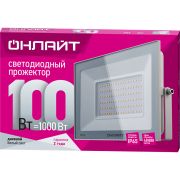 Прожектор светодиодный 100Вт (1000Вт). 240В. 6000К, дневной белый цвет. ОНЛАЙТ