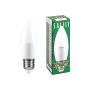 Лампа светодиодная, свеча. 15W. 230V. E27. 4000K. SBC3715, белый. SAFFIT