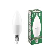 Лампа светодиодная, свеча. 15W. 230V. E14. 6400K. SBC3715, дневной. SAFFIT