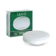 Лампа светодиодная. 12W. 230V. GX53. 2700K. SBGX5312, тёплый белый. SAFFIT