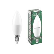 Лампа светодиодная, свеча. 15W. 230V. E14. 2700K. SBC3715, тёплый белый. SAFFIT