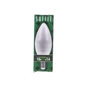 Лампа светодиодная, свеча. 13W. 230V. E14. 4000K. SBC3713, белый. SAFFIT