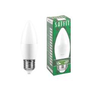 Лампа светодиодная, свеча. 13W. 230V. E27. 4000K. SBC3713, белый. SAFFIT