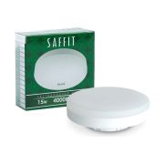 Лампа светодиодная. 15W. 230V. GX53. 4000K. SBGX5315, белый. SAFFIT