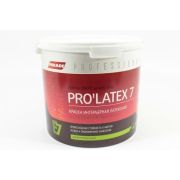 Краска в/э интерьерная латексная. PRO LATЕX. E 7. 2,7литр. БАЗА «А». ШЕЛКОВИСТО-МАТОВЫЙ. PARADE