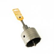 Коронка по бетону SDS-plus в сборе твердосплавная ударная D-80мм. Bohrer.