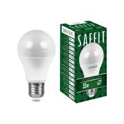 Лампа светодиодная, стандарт, груша. 35W. 230V. E27. 6400K. SBA7035, дневной. SAFFIT