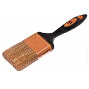 Кисть флейцевая плоская. 40мм, смешенная щетина. TOOLDERG ПРЕМИУМ.