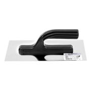 Кельма-шпателон (гладилка) нержавеющая сталь 130Х270мм, пластмассовая рукоятка. TOOLBERG «СПЕЦ».