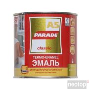 Эмаль для радиаторов алкидная PARADE A5 п/матовая. белая 0,75литр.
