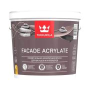 Краска в/э фасадная Tikkurila Facade Acrylate А. Гл./матовая. 0,9л