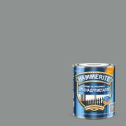 Краска по металлу HAMMERITE гладкая Серая Ral 7042 0,75л