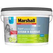 Краска в/э интерьерная Кухня и Ванная мат. MARSHALL BC 2,5л