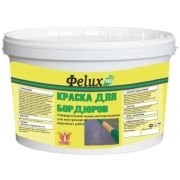 Краска для бордюров ЗЕЛЁНАЯ. 3,0ЛИТР. Фelux. МК