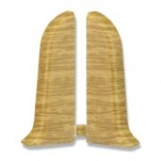 Торцевая пара. Заглушка левая/правая. Дуб северный №213. IDEAL Комфорт.