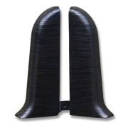 Торцевая пара. Заглушка левая/правая. Венге черный №302. IDEAL Комфорт.