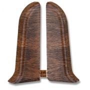 Торцевая пара. Заглушка левая/правая. Каштан №351. IDEAL Комфорт.