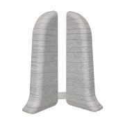 Торцевая пара. Заглушка левая/правая. Ясень серый №253. IDEAL Комфорт.