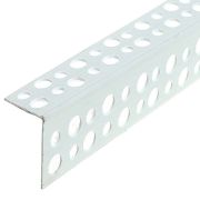 Уголок перфорированный ПВХ 25х25х3000мм.