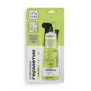 Герметик силиконовый, санитарный, Белый, туба 80мл. KRONbuild