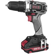 Дрель-шуруповерт аккумуляторная P.I.T. PBM20Н-10В/1;20B*1AKБ*2Ач//патрон 10мм