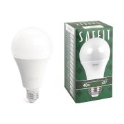 Лампа светодиодная, стандарт, груша. 40W. 230V. E27. 4000K. SBA8040, белый. SAFFIT
