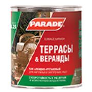 Лак алкидно-уретановый PARADE L25 Террасы & Веранды Глянцевый, 0,75л