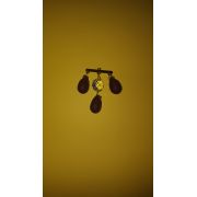 Подвеска для люстры «Виноград с хрусталем» аметист.