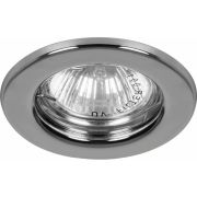 Светильник софитный Feron DL10-MR 16.  50W (хром), D-78мм.