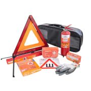 Набор для машины (знак, огнетушитель, аптечка, провода для прикур., трос), KiT