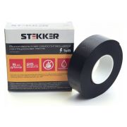 Изолента для высоковольтных проводов до 1кВ, 25ммХ5м, самослипающаяся. STEKKER